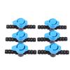 6Pcs 16Mm Drip Irrigation Barbed Valve Hose Valve Garden Tap Drip Irrigation Pipe Connectors Water Valve For Drip Or Sprinkler