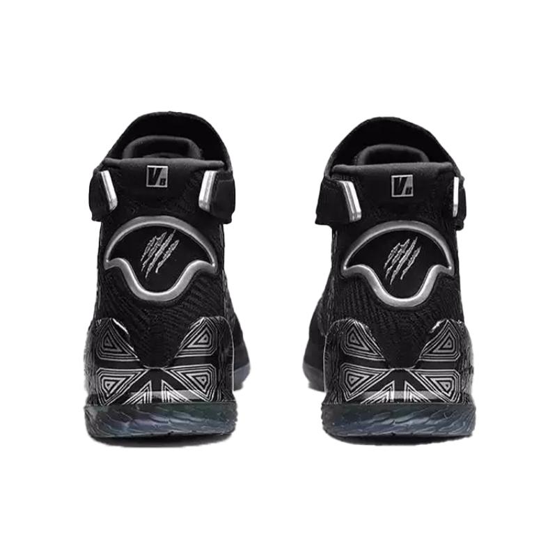 MARVEL x Anta KT3 Thompson 'Black Panther' Black Panther Synthetic Leather Fabric Sneakers 11811102-11