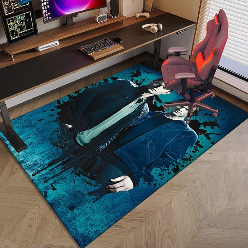 Super-natural Darkness Deliverance Carpet, Chair Rug,Rug for Office Bedroom Living Rooms, Doormat Decor Fan Gift Christmas Gift