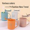 Extra Large Food-Grade PP Mouthwash Cup for Students and Couples - Thickened Wash & Toothbrush Cup