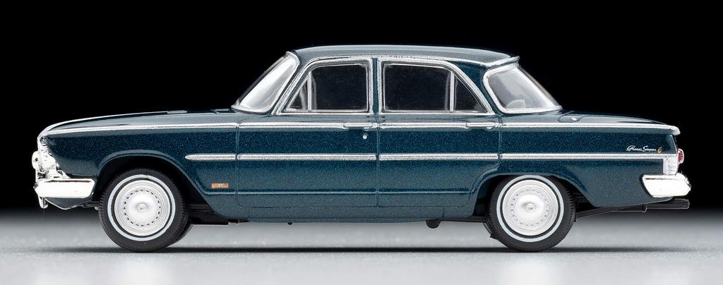 Tomytec Tomica Limited Vintage scale Nissan Prince Gloria Super 6 Navy Blue 1966 Model 312291 1/64 TLV-174c (Finished Model)