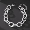 Roestvrij Staal Dikke Ketting Ketting Zilveren Kabelketting Ketting Bruiloft Accessoires
