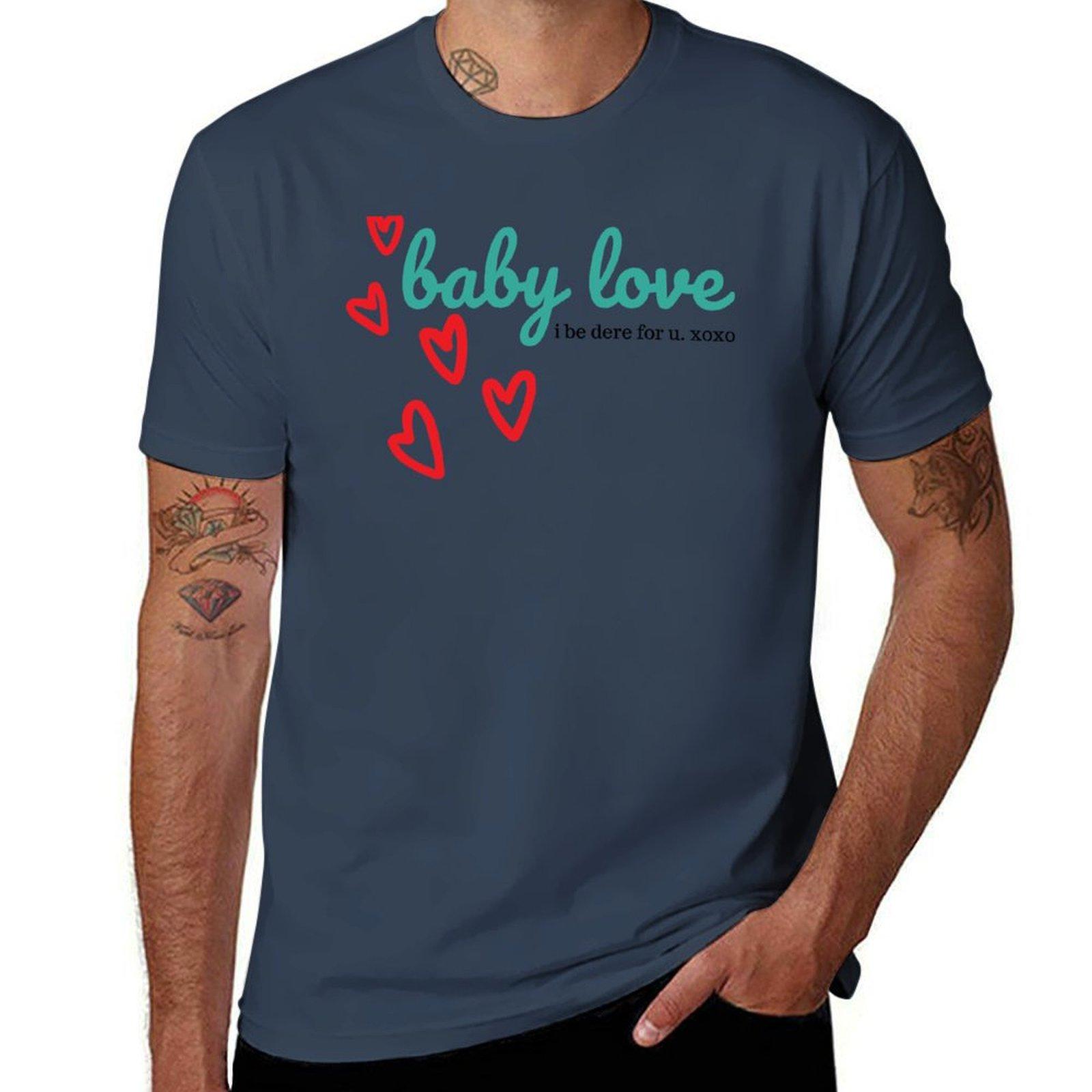 Baby cotton (I be shirts shirt t humor t man you) dark for funny T-Shirt dere Love S