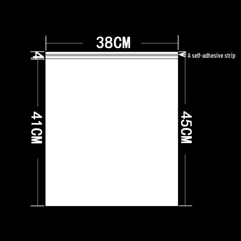 Transparent Self-Adhesive Plastic Bag for Packaging