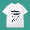 Sommer Neu Rennfahrer Raikkonen 7 Print Grafik T-Shirt unisex Kleidung Atmungsaktiv Motorrad T-Shirt RWB