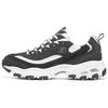 DLites 1.0 Tkanina siatkowa Skóra syntetyczna Skóra nubukowa Sztruks Wygodne do codziennego noszenia Trwałe Niskie Buty typu „Dad Shoes” Męskie sneakersy 237153-BKW