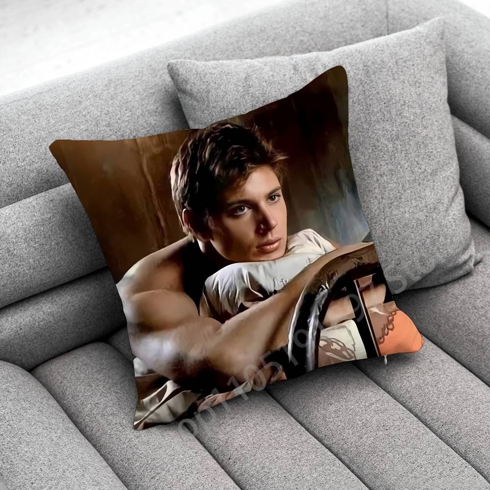 D-Dean Winchester J-Jensen Ackles S-Supernatural Throw Pillow Case For 55X55Cm 30Cm 50Cm 45Cm 40Cm Square Chair Pillowcase Case