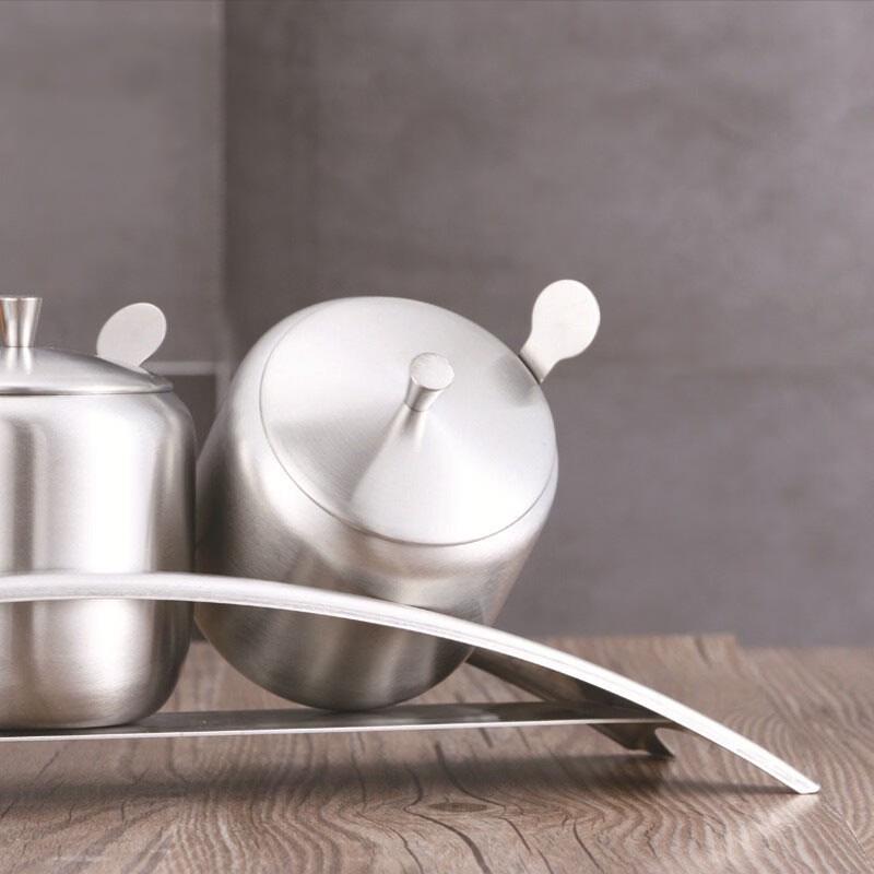 304 Stainless Steel Seasoning Jar Set