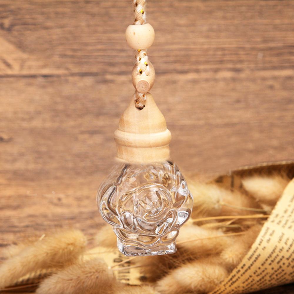 1PC Car Fragrance Bottle Air Freshener Car Perfume Bottle Empty Hanging
