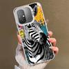 Zebra Stripe Black White Soft Phone Case for Xiaomi Redmi 15C 15 14C 13C 12C Poco X5 X6 X7 Pro X3 F8 F7 Ultra M8 13 12 Cover Bac
