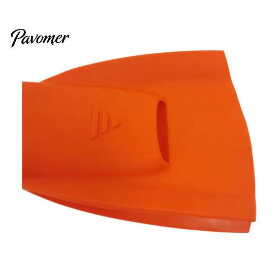 Silicone Fins 1 Pair Diving Swimming Training Professional Snorkeling Flippers Short Blade Leg Strength Building Adults Kids