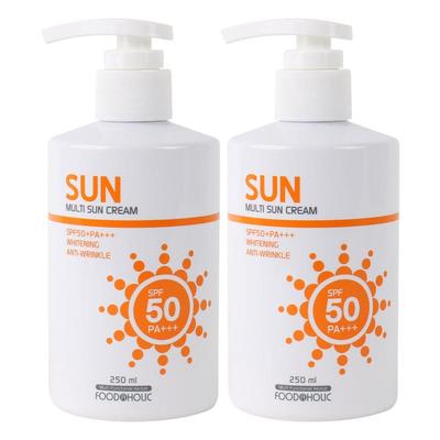 (2 Pieces) Multi Sun Cream 250ml SPF50/PA+++ Pump Type