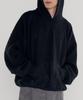 INTERSECTION Drape Knit Hoodie [Black]