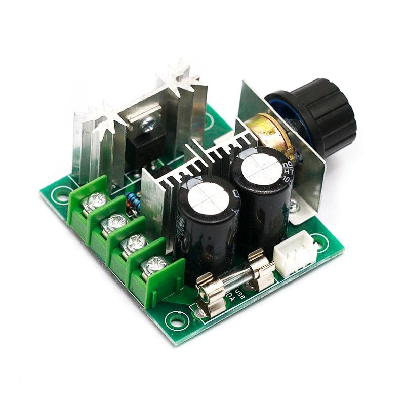 10A 12V-40V pulsní modulace 13kHz PWM stejnosměrný modul regulátoru otáček motoru