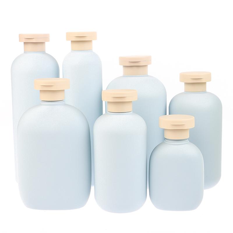 100Ml-500Ml Avocado Green Plastic Shampoo Shower Gel Foaming Soap Dispensers Refillable Bottles Flip Lotion Bottles