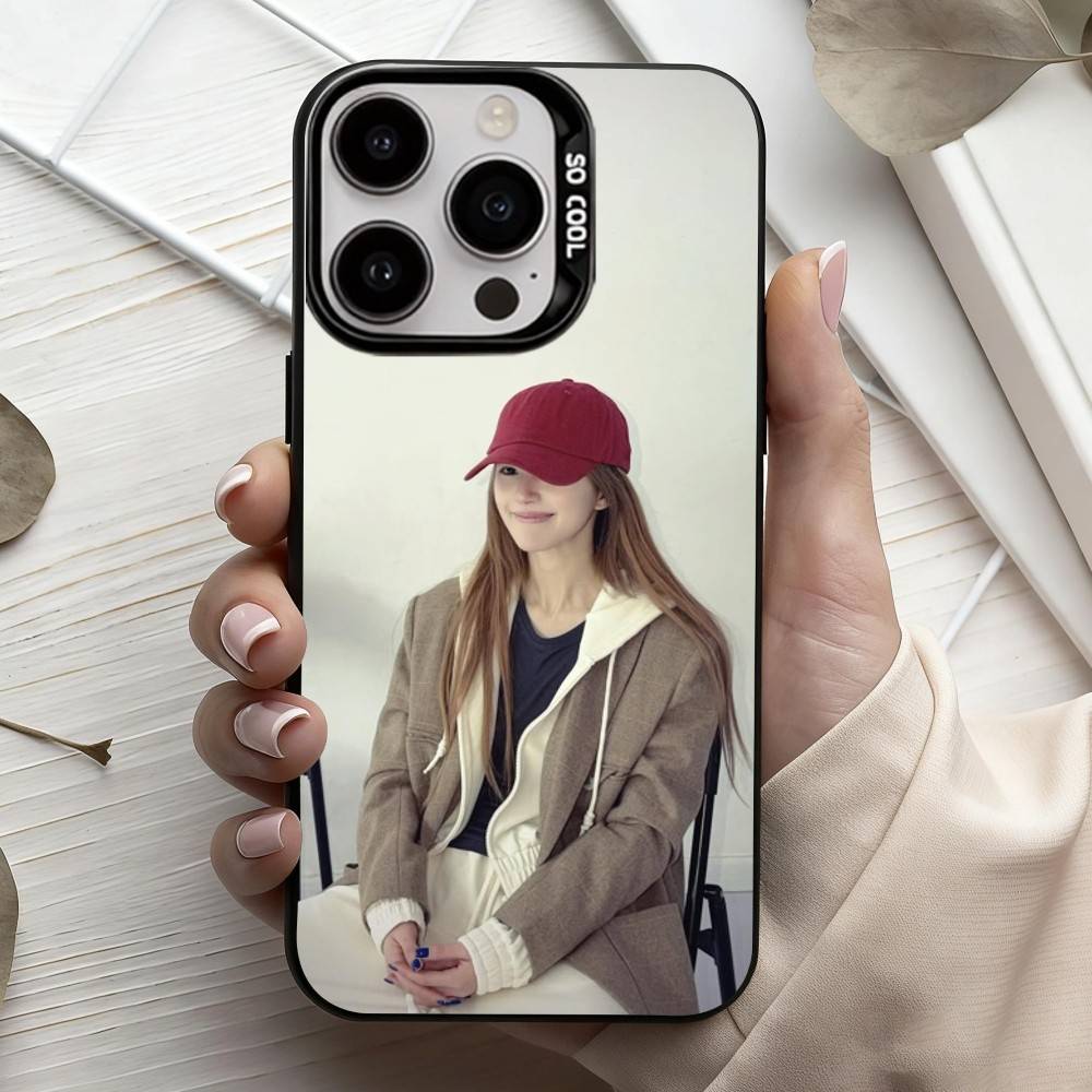 

L-lusi R-Rosy Z-Zhao Actor Phone Case For iPhone17,16,15,14,13,12,11 Plus,Pro Max Black Candy silver phone case iPhone13