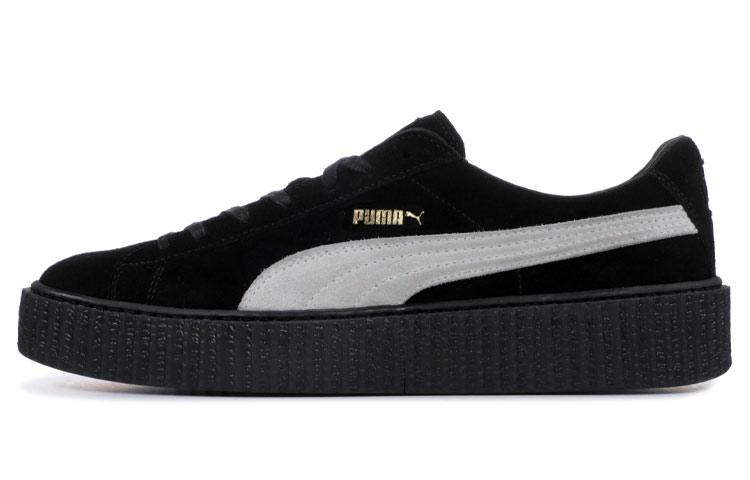 PUMA Suede Creepers Fenty Rihanna Black White 362178-01 44.5