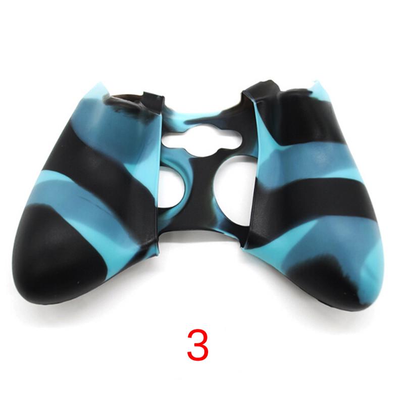 

Беспроводной контроллер для Xbox 360 Силиконовый резиновый защитный чехол-накладка as the picture