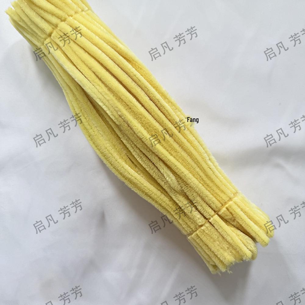 8mm Macaron Color Encrypted Twist Ties Chenille Stems for DIY Toys