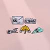 Cartoon Stylish Character Brooch Premium Alloy Pin For Decorative Accessories In 2024 Winter Season