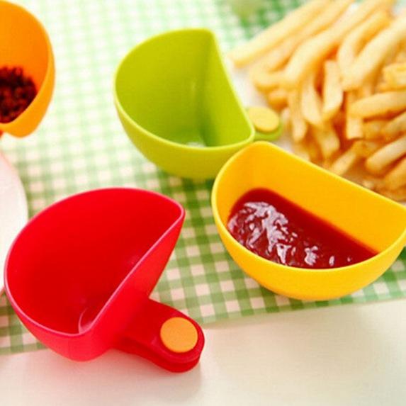 Buy Dip Clips A Dip and Clip Relish Plate Pepper Easy Clean Up ...
