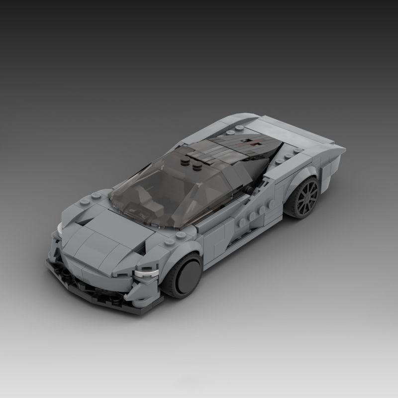 Building Block Compatible With 83427 Mclaren Speedtail Supercar Model Speed Series