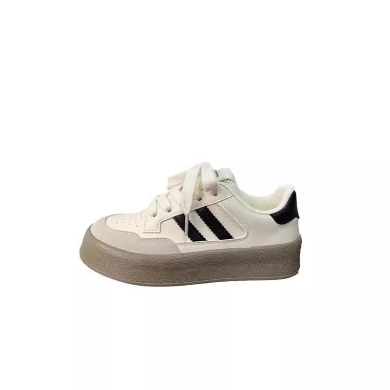 2025 spring thick-soled heightening little white shoes women's new retro soft-soled German training casual versatile ins sports shoes