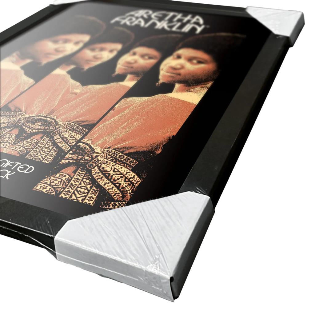 Aretha Franklin Young, Gifted And Black Framed Poster