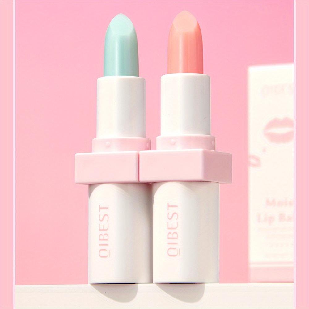 Warm-changing Moisturizing Lip Balm Double Moisturizing Lip Balm Prevents Dryness, Fades Lip Lines, Tightens, Moisturizes and Is Not Greasy