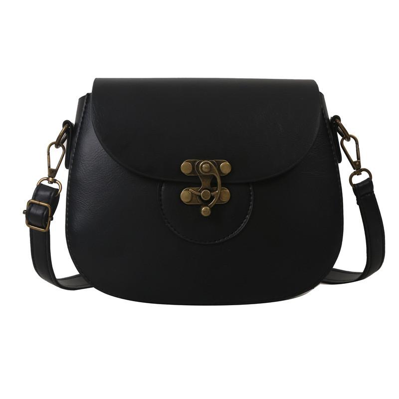 Fashionable Casual Shoulder Bag For Women Vintage Design Soft And Spacious Saddle Bag