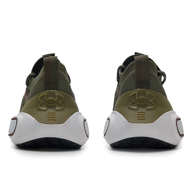 Under Armour Phantom 4 Mode Simple Tendance Polyvalent Durable Chaussures de Running Basses Baskets Unisexe Vert Armée 3027672-390