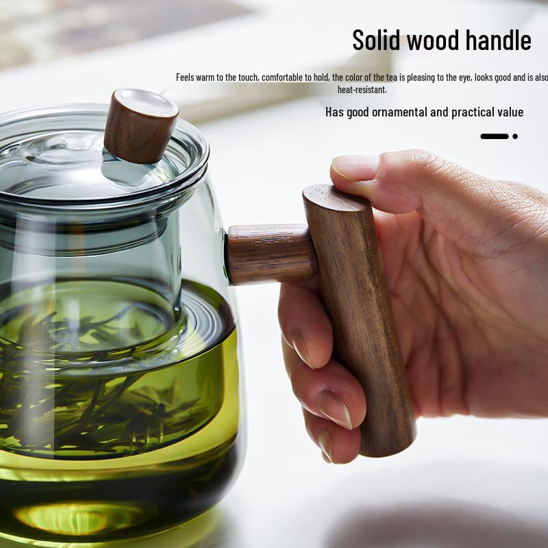 Tianxi Elegant Heat-Resistant Glass Tea Set