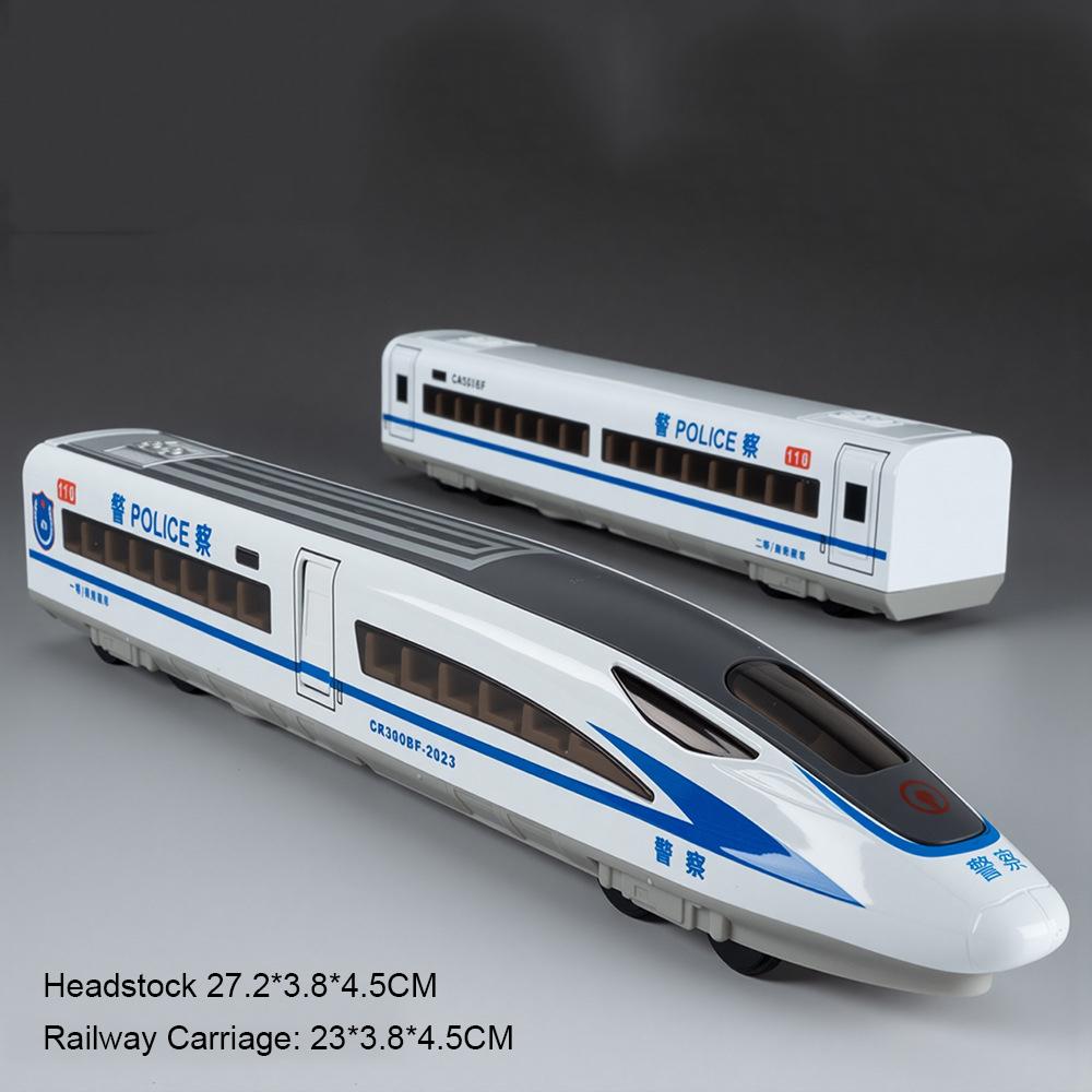 

Масштаб 1:60 Фусін Модель високошвидкісної залізниці Іграшкова машинка Пульт дистанційного керування Електрична Імітація Звукові оголошення Потяг Звук Світло Подарунок