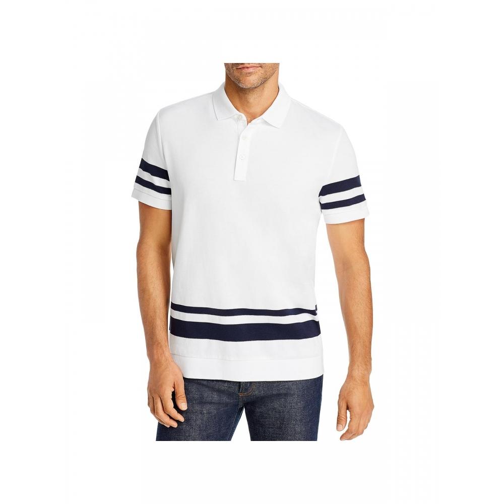 

Мужская рубашка-поло в хлопковую полоску Michael Kors