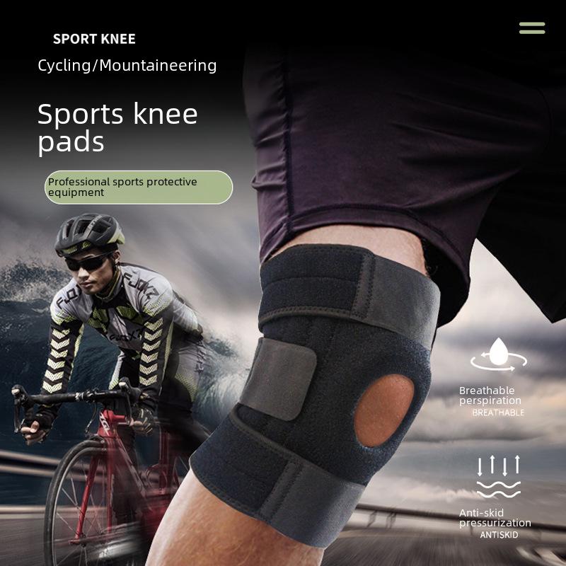Silicone Non-Slip Sports Knee Pads for Mountaineering and Motorcycling