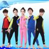 Children's Diving Suit Set 2.5MM Split Thermal Swimsuit Men Girls Long-sleeved Pants Surfing R025