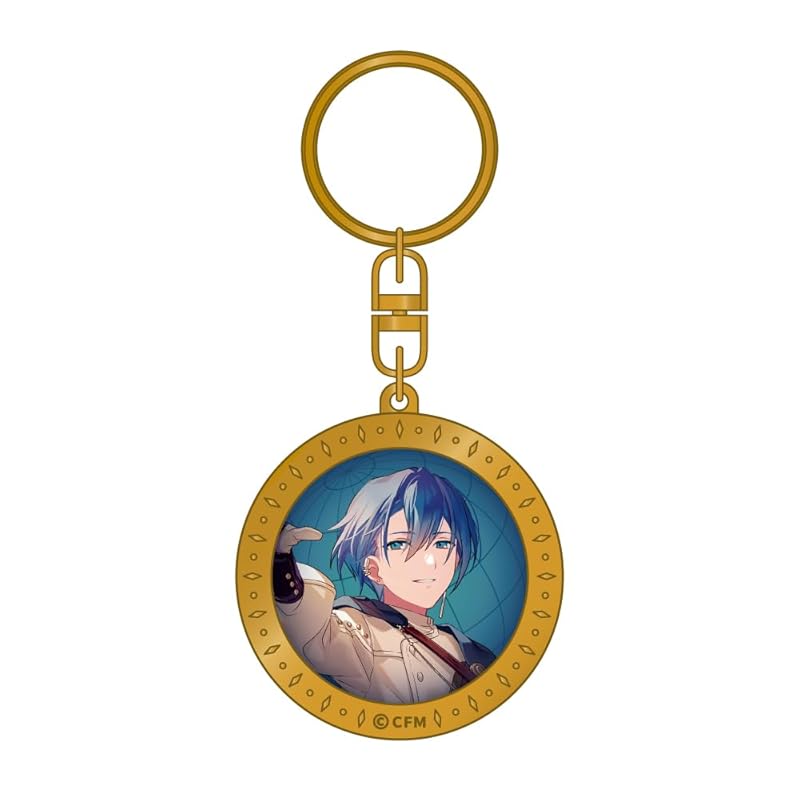 

39Culture 2024 WORLD Compass type metal key chain/KAITO