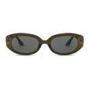 Neo Retro 58049 Ugly Sunglasses C3 Khaki Gray