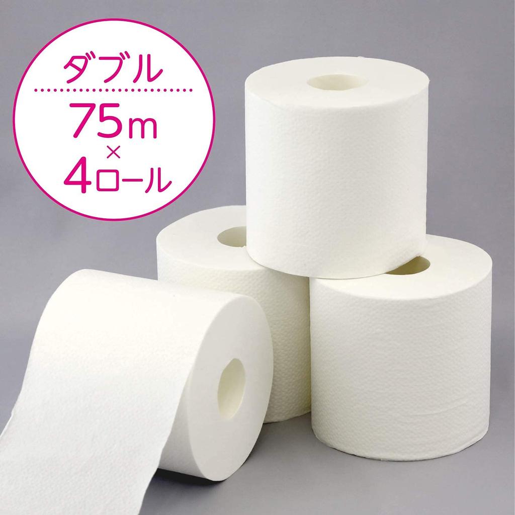 Scotty Flower 3x Longer 75m x 4 Double x 4 (Bulk Purchase) Pack, Lasting, Rolls,