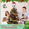 Christmas Tree Topper Football Christmas Tree Topper Christmas Home Ornament Table Display for Men Senior Fans Players and Teams