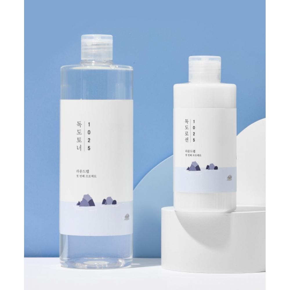Roundlab 1025 Dokdo Toner 500ml + Dokdo Lotion 200ml none