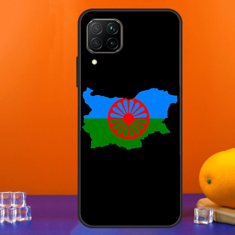 Gypsy Romani Roma Flag For Huawei Nova 12s 12i 11i 8i 9 10 SE Y91 Y90 Y60 Y70 Y72 Y61 P20 P40 Lite P30 P60 Pro Case
