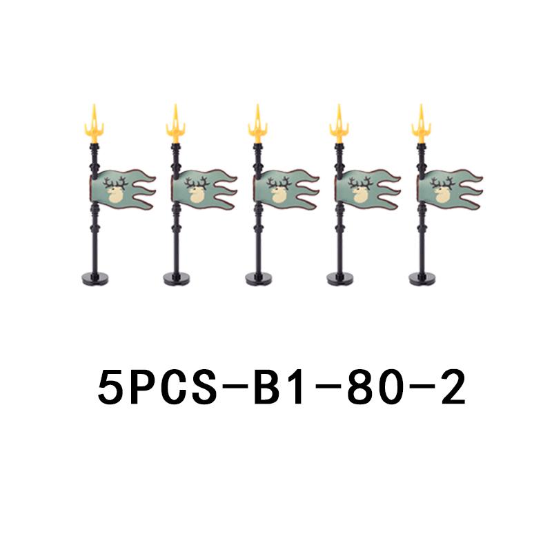 Medieval Castle Knight Figures Weapon Building Blocks Military Army Soldier Flag Shield Cloak Legion Accessories Bricks Toy Gift