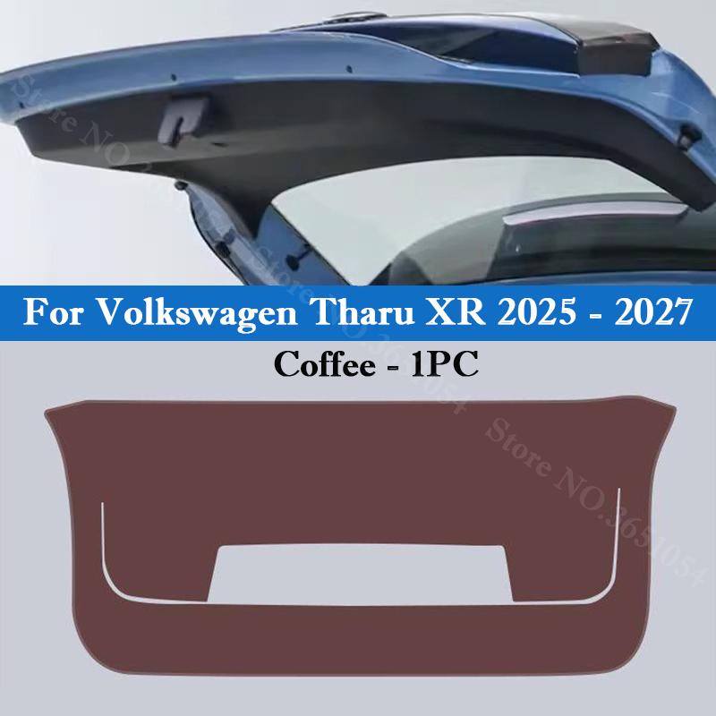 For VW Volkswagen Tharu XR 2026-2027 Car Trunk Door Anti Kick Pad Anti-Scratch Protective Sticker Mat Cargo Liner Interior Decor
