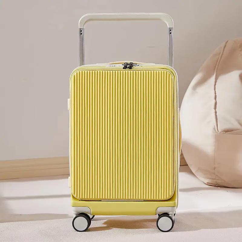 Lishen Front-Opening Lightweight PC Luggage 26 inch