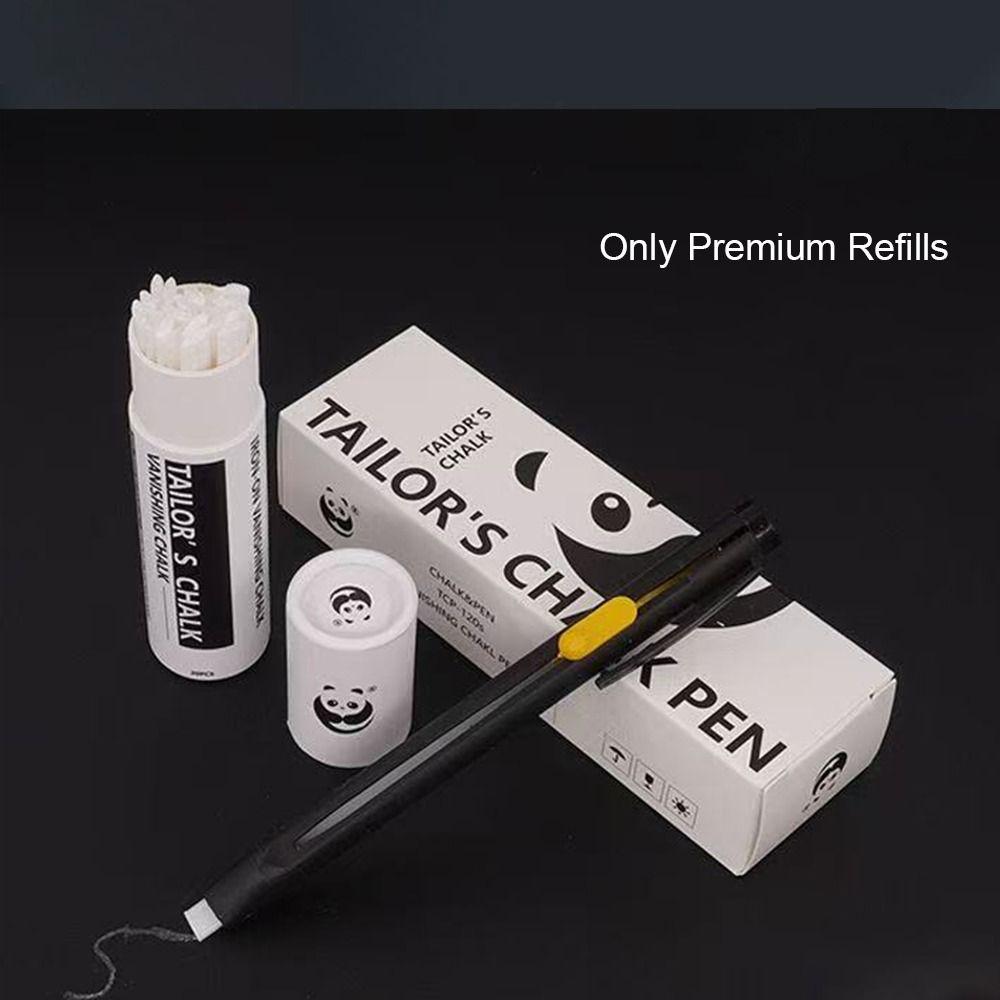 20Pcs Invisible Replaceable Refills Erasable Sewing Patchwork Chalk Tailor's Chalk  for Dressmaker