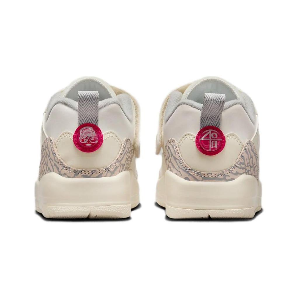 Air Jordan Spizike Low PS Coconut Milk Kids Sneakers Cream Sail University-Red FQ3951-100