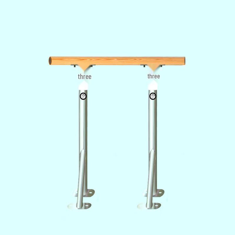 Yi Jiang Adjustable Stainless Steel Floor Dance Barre 1m