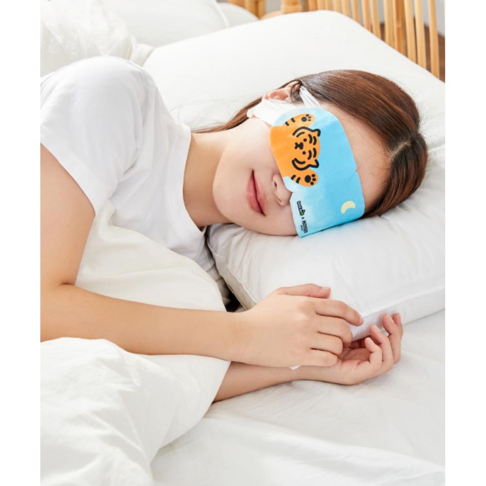 Dongkook Pharm Good Sleep Centella Steam Eye Patch Unemployed Tiger Collaboration 20 Sheets NONE