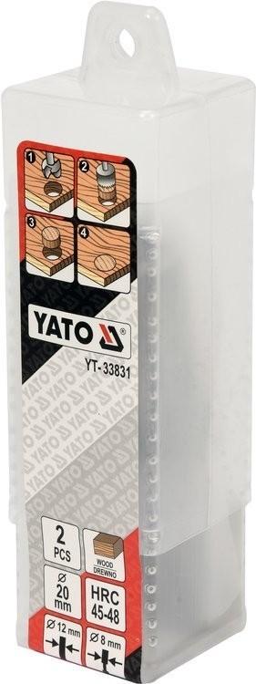 KNOT PUNCH FOR WOOD 20MM 2PCS YT-33831 YATO
